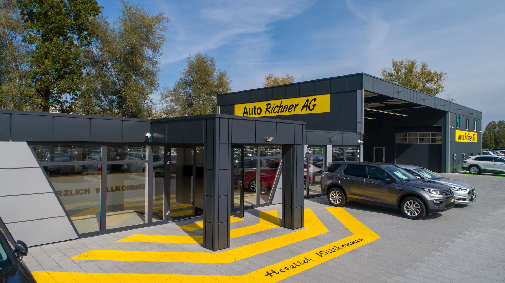 Unternehmen - Auto Richner AG - Verkaufsfiliale in Arbon & Aadorf | Carrosserie & Werkstatt in Steinach