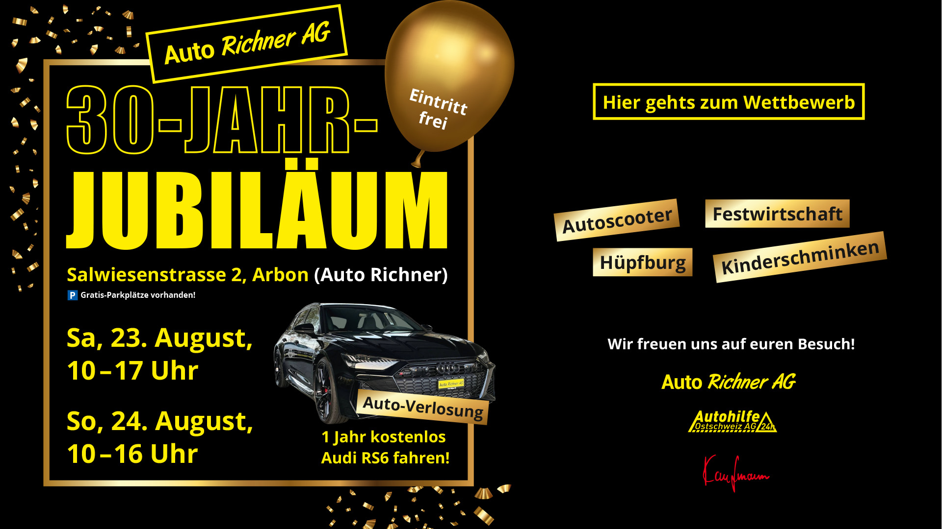  - Auto Richner AG - Verkaufsfiliale in Arbon | Carrosserie & Werkstatt in Steinach