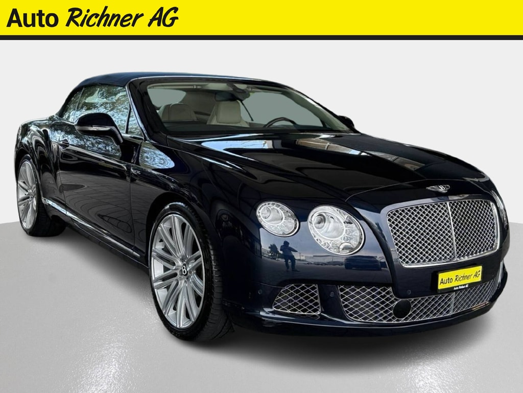 BENTLEY Continental GTC 6.0 V12 Speed - Auto Richner AG - Verkaufsfiliale in Arbon | Carrosserie & Werkstatt in Steinach