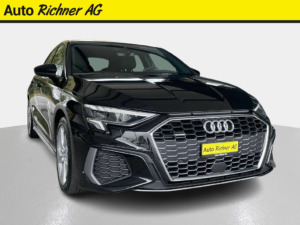 AUDI A3 Sportback 2.0 40 TFSI S Line quattro S-Tronic - Auto Richner AG - Verkaufsfiliale in Arbon | Carrosserie & Werkstatt in Steinach