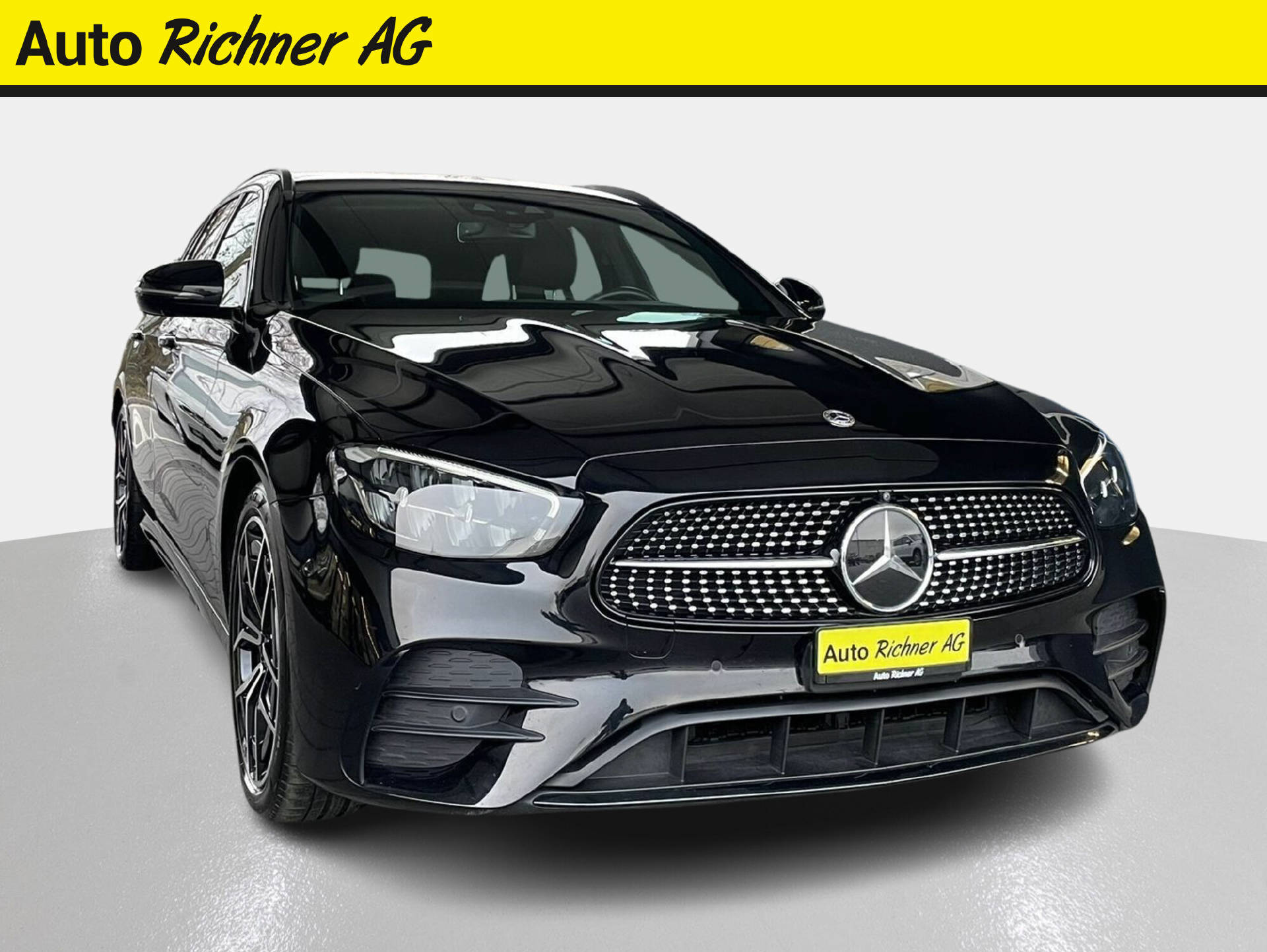 MERCEDES-BENZ E 220 d AMG Line 4matic Kombi - Auto Richner AG - Verkaufsfiliale in Arbon | Carrosserie & Werkstatt in Steinach