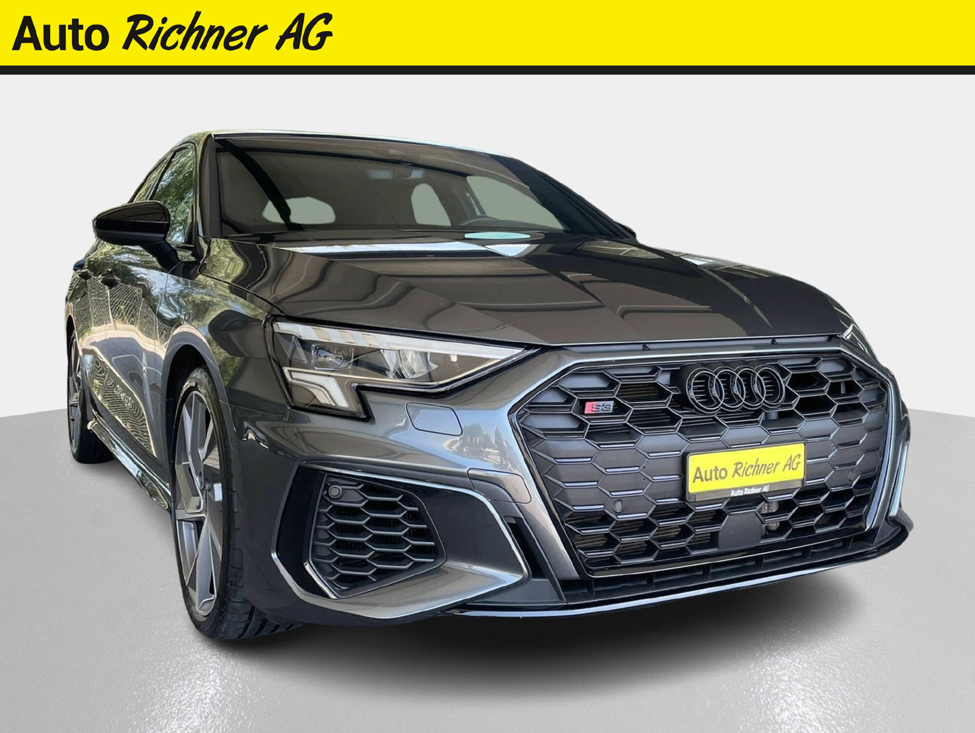 AUDI S3 Sportback 2.0 TFSI quattro S-Tronic - Auto Richner AG - Verkaufsfiliale in Arbon | Carrosserie & Werkstatt in Steinach