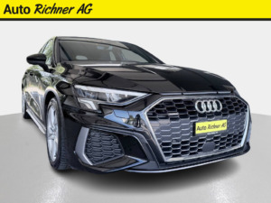 AUDI A3 Sportback 2.0 40 TFSI S Line quattro S-Tronic - Auto Richner AG - Verkaufsfiliale in Arbon | Carrosserie & Werkstatt in Steinach