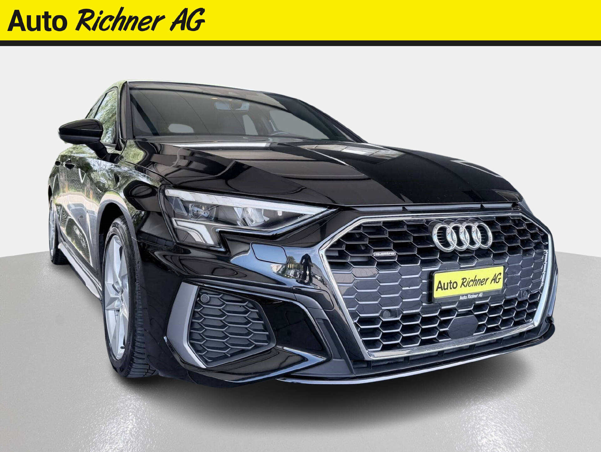 AUDI A3 Sportback 2.0 40 TFSI S Line quattro S-Tronic - Auto Richner AG - Verkaufsfiliale in Arbon | Carrosserie & Werkstatt in Steinach