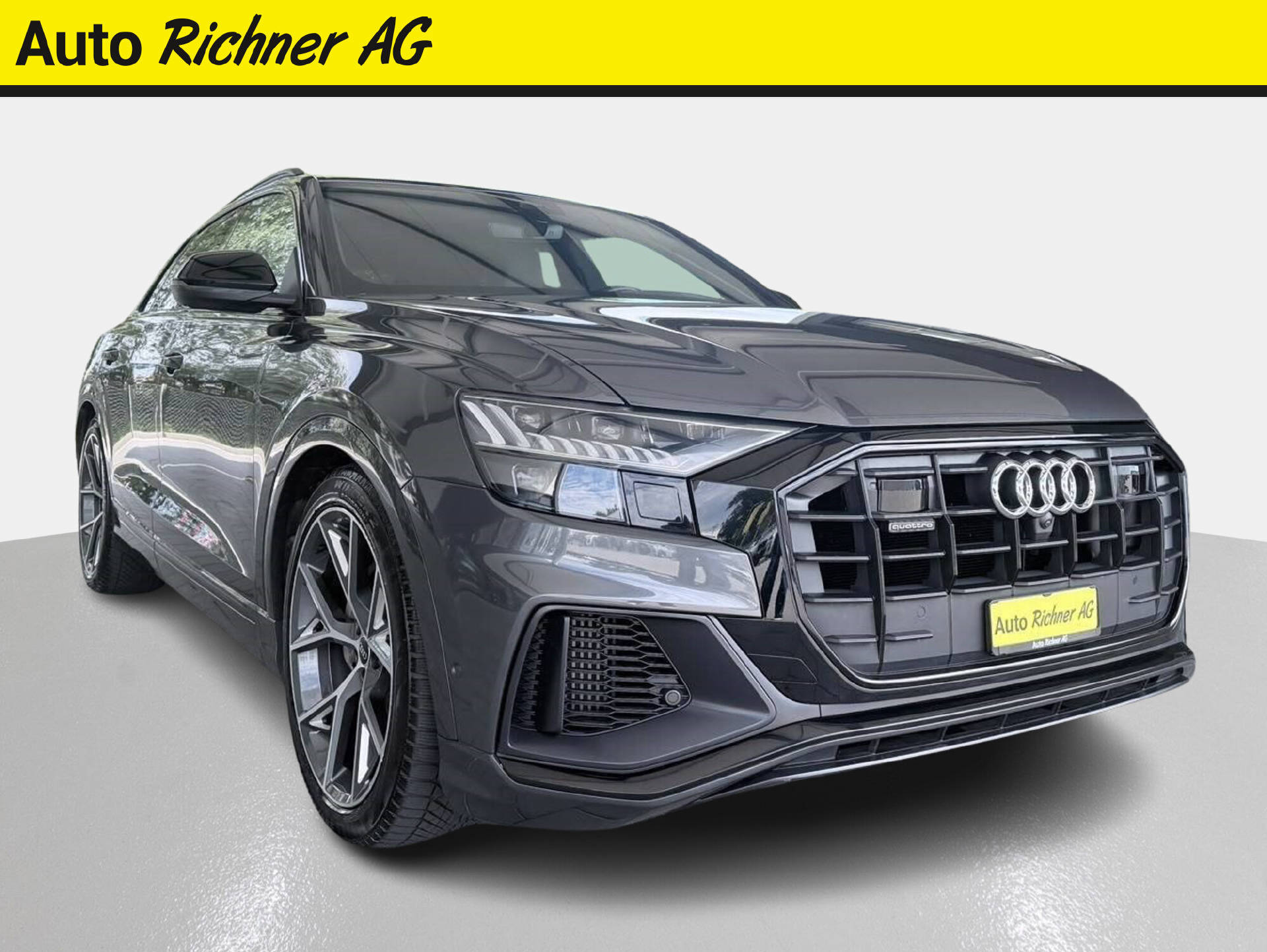 AUDI Q8 3.0 55 TFSI Black Edition quattro T-Tronic - Auto Richner AG - Verkaufsfiliale in Arbon | Carrosserie & Werkstatt in Steinach